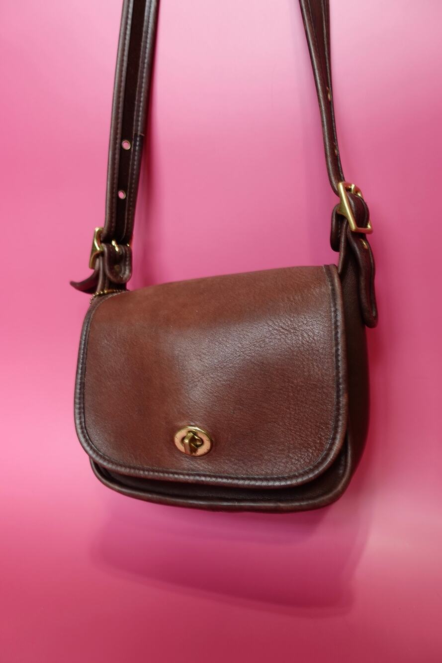 Brown Vintage Coach Legacy